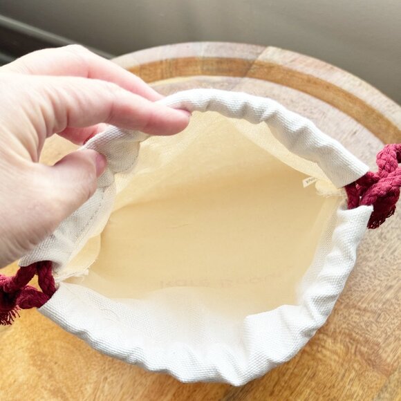 Rare Beauty by Selena Gomez Canvas Drawstring Makeup Bag – New - Picture 4 of 4